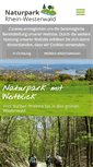 Mobile Screenshot of naturpark-rhein-westerwald.de